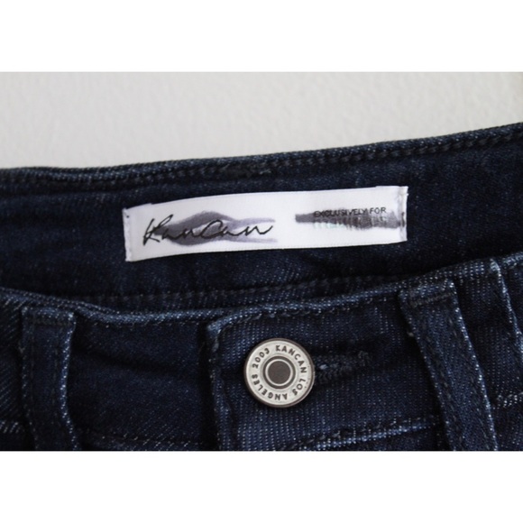 KanCan NWOT Dark Wash Skinny Mid Rise Jeans 24 00 - Picture 7 of 12
